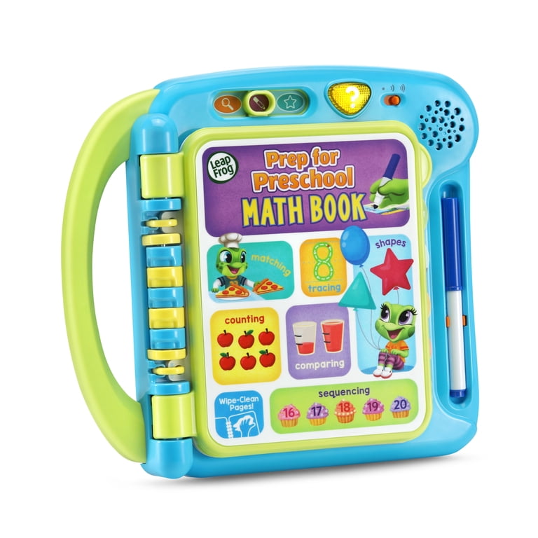 Free Shipping! LeapFrog Prep for Preschool Math Book Touch