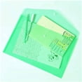 thumbnail image 2 of MGFED Document Envelopes with Snap Button, Green, 12 Pack, 2 of 4