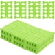 thumbnail image 2 of 100 pares de separadores desechables para dedos de los pies, suministros para uñas para hombres y mujeres (verde), 2 of 5