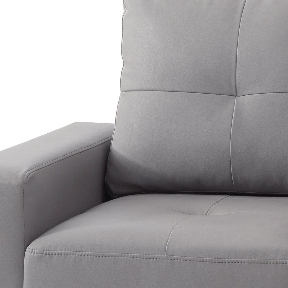 Glory Furniture Newbury Accent Chair in Gray Color