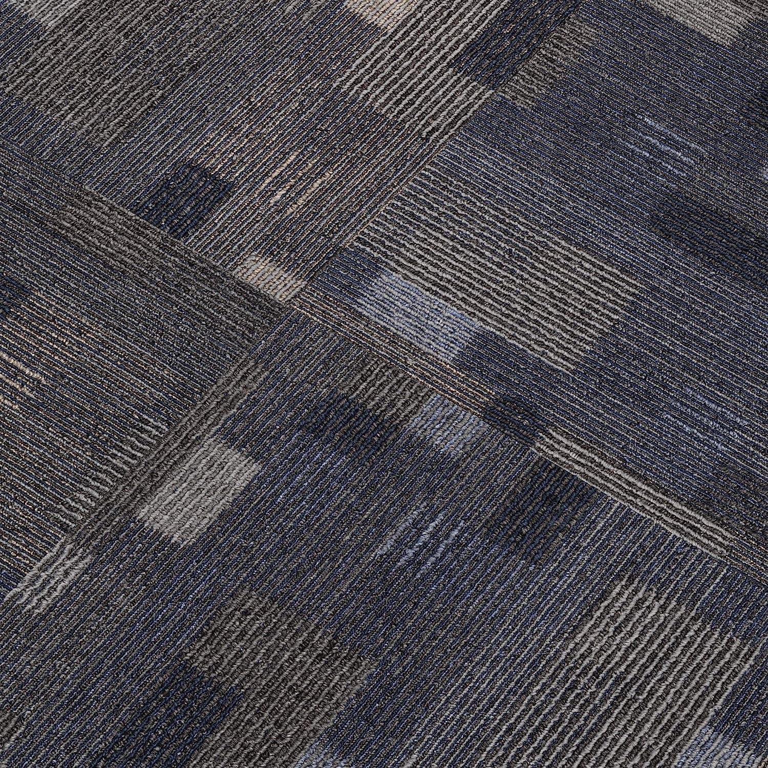 Mohawk Basics 24" x 24" Carpet Tile Sample with EnviroStrand™ PET Fiber in Ocean Deep (1 piece)