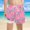 08 Pink, variant on Boys Swim Trunks Elastic Waist Comfortable Beach Shorts with Cute Cartoon Swimming Surfing Relaxed Straight Swimwear Swimming Suit Pink Size 14-16 Years