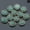 Green Aventurine, variant on 30pcs 16mm Mixed Natural Quartz Stone Faceted Heart Pendants DIY Jewelry Making-Obsidian