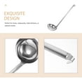 thumbnail image 3 of WEUVEB 1Set Stainless Steel Serving Spoons for Mixing and Pouring in Kitchens with Long Handle, 3 of 8