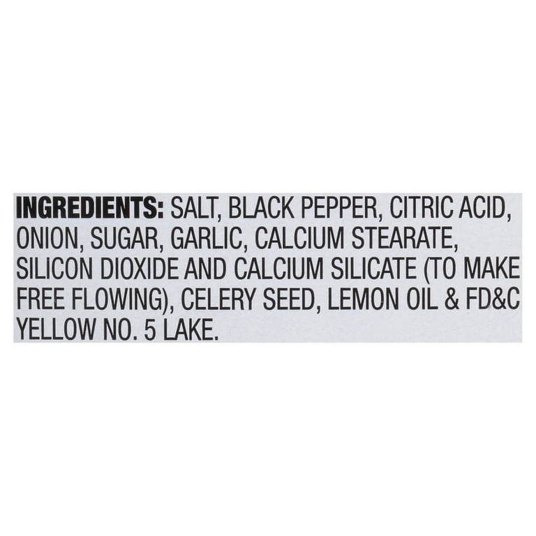 McCormick Perfect Pinch Lemon & Pepper Seasoning Gluten Free - 5.75 oz btl