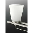 thumbnail image 4 of Flight Collection Four-Light Polished Chrome Etched Glass Coastal Bath Vanity Light, 4 of 5