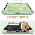 thumbnail image 3 of Funda para iPhone 11 con soporte de anillo | Forro de microfibra súper suave | Funda amortiguadora de silicona líquida antirrayas para iPhone 11, 3 of 7