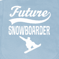 thumbnail image 3 of Inktastic Future Snowboarder Boys Snowboarding Baby Burp Cloth, 3 of 3
