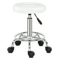 thumbnail image 4 of Taburete Giratorio Ergonómico Zimtown para Salón de Masajes Asiento de Spa Blanco, 4 of 25