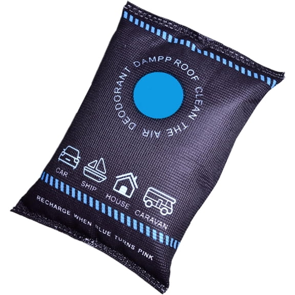 Car Dehumidifier Bag, Silicone Desiccant Humidity Absorber for Car Interior | Reusable Moisture Absorber for Windscreen and Vehicle Interior