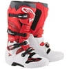 Alpinestars Tech 7 Mens MX Offroad Boots White/Red/Burgundy