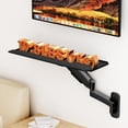 thumbnail image 3 of Soporte de pared para teclado PUTORSEN, asiento y soporte de 66 cm, color negro, 3 of 7