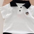 thumbnail image 4 of Farysays Baby Boy Outfit Stripe Print Short Sleeve Romper Jumpsuit, 4 of 5