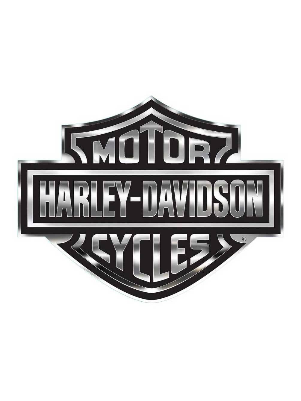 Harley Davidson Bar Shield Logo Decal X Large 30 X 40 In Gray Black Cg4330 Harley Davidson Walmart Com