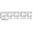 thumbnail image 2 of Grey Fabric by the Yard, Spherical Disc Shaped Internal Pitch Bowls Spiral Mesh Hoop Concept Design Print, Decorative Upholstery Fabric for Sofas and Home Accents, White Gainsboro by Ambesonne, 2 of 4