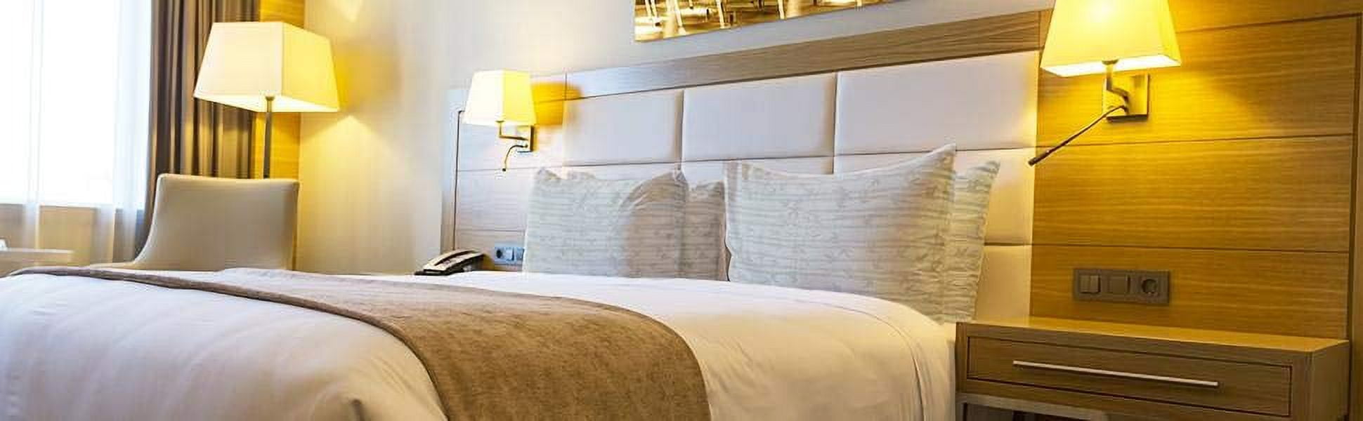 Hearth & Harbor Bed Pillow, Bamboo Pillows for Bed, Queen Size Pillows
