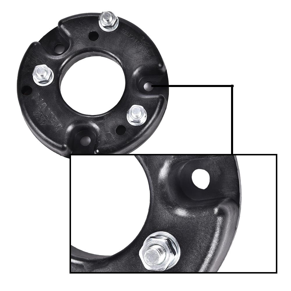 CROSSDESIGN Black 2" Full Leveling Lift Suspension Kit Fit For 2009-2020 Ford F150