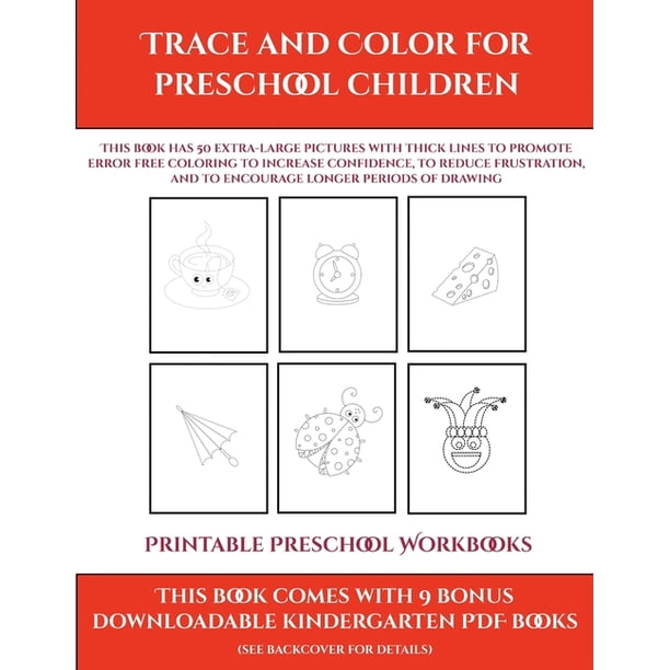 Printable Preschool Workbooks: Printable Preschool Workbooks (Trace and ...