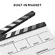 thumbnail image 3 of Acrylic Clapperboard Film Clapboard Movie Director's Slate Cut Action Scene Clapper Board Film Slate Dry Erase, 3 of 5