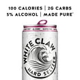thumbnail image 3 of White Claw Hard Seltzer Variety Pack, 24 Pack, 12 fl oz Cans, 5% ABV, 3 of 14