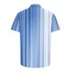 thumbnail image 5 of Mens Manga Corta Botón Abajo Camisas Botones Casuales Imprimir Blusa Turndown, 95% Poliéster 5% Camisa de Spandex para la Fiesta, Negocios Y Diario, 5 of 5