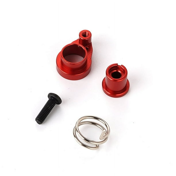 Ounissouiy RCGOFFLOW Servo cuerno brazo RC coche parte fuerte Servo cuerno para 1/10 TRAX-4 Crawler RC pieza de actualización RC accesorios de Kits de construcción modelo Rojo