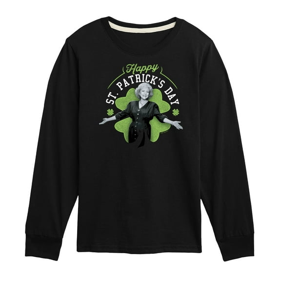 Golden Girls - Happy St Patricks - Toddler And Youth Long Sleeve Graphic T-Shirt