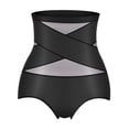 thumbnail image 4 of 6 Bragas De Cintura Alta Para Mujer, Ropa Interior Elástica Suave Y Transpirable, Control De Abdomen XL, 4 of 8