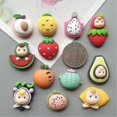 thumbnail image 4 of 6~12pc Cute Cartoon Mini Fridge Magnet Food Rabbit Flower Refrigerator Magnetic Stickers Fridge Magnet Home Decor, 4 of 4