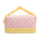 thumbnail image 1 of Hukapapa Bolsa de cosméticos de algodón, bolsa de almacenamiento de gran capacidad y alto valor, bolso de lavado portátil grueso, color rosa, 1 of 5