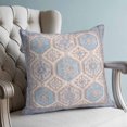 thumbnail image 4 of Pillow Covers 16x16 Set of 2, Retro Blue Boho Throw Pillow Covers Decorative Couch Cushion Cover, Vintage Ethnic Tribe Abstract Art Microfiber Soft Square Pillowcases for Bedroom Living Room Sofa, 4 of 9