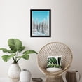 thumbnail image 2 of Wynwood Studio Prints Snowy Pine Trees Holiday and Seasonal Seasons Wall Art Canvas Print Blue Light Blue 13x19, 2 of 3