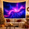 thumbnail image 3 of Cosmic Nebula Space Galaxy Against a Dark Starry Sky Mysterious Celestial for Space Enthusiasts Ethereal Wall Decor Halloween Gift Tapestry Wall Hanging for Bedroom and Dorm, 3 of 7