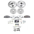 thumbnail image 3 of PowerStop Front and Rear Z23 Evolution Sport Brake Pad Rotor Drum and Shoe Kit Fits: HONDA Select Models K15508DK, 3 of 8