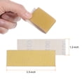 thumbnail image 2 of Uxcell 100pcs Papel de Lija Micro 100 Granos 3.5x1.2 Pulgadas Mini Lijas para Madera Metal Proyectos Pequeños Espacios Ajustados Trabajo de Pulido, 2 of 6