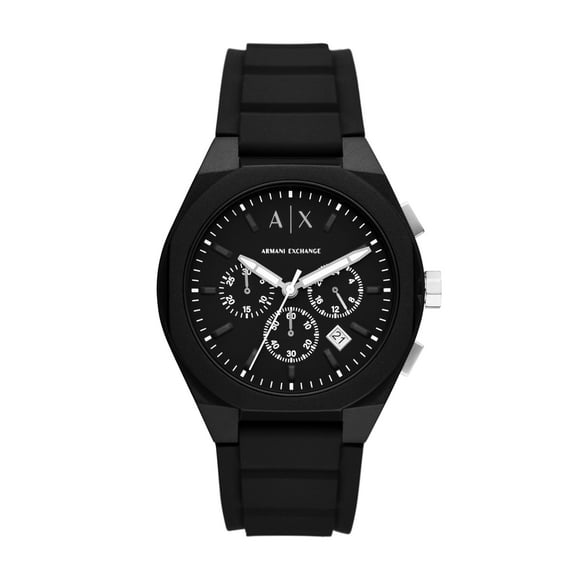 Reloj A|X Armani Exchange Cronógrafo AX4161 Silicona Negra