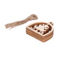 thumbnail image 3 of Juego de adornos colgantes de árbol hueco de boj, artesanía decorativa pequeña para decoración de festivales, 2 uds., 3 of 14