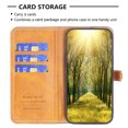 thumbnail image 6 of Premium Leather for Motorola Moto G200 5G Case, Kickstand Card Holder  Wallet Flip Protective Shockproof Folio Magnetic Classic Phone Case Cover for Motorola Moto G200 5G 6.8 inch,Blue, 6 of 8