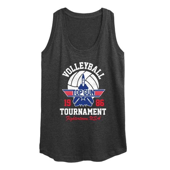 Top Gun - Volleyball Tournament - Women's Racerback Tank Top
