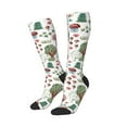 thumbnail image 2 of Balery Frog And Forest Plants Fun Novelty Socks Men'S Women'S Crew Socks Funny Crazy Novelty Socks Quirky And Cool Socks, 2 of 9