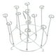 thumbnail image 3 of Soporte para brochetas de acero inoxidable, soporte Vertical para brochetas de barbacoa, accesorios para freidora de 6 cuartos, 3 of 8