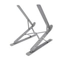 thumbnail image 1 of Support de Bureau pour Ordinateur Portable, Support Ergonomique Pliable à Double Couche Réglable pour Tablette Moins de 15,6 Pouces, Support Robuste pour Ordinateur, 1 of 7