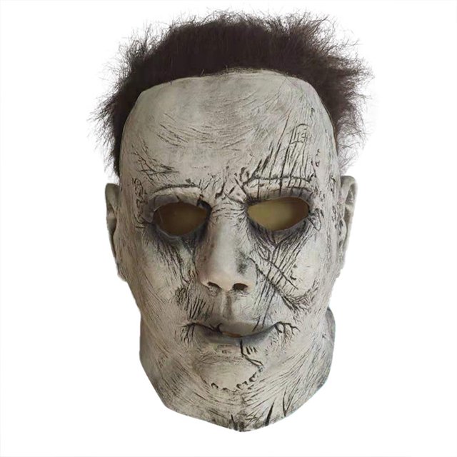 Máscara de látex para cosplay Michaels Myers de Halloween, talla única