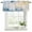 Gainsboro SkyBlue LightYellow, variant on Blue Yellow Curtain Valances for Windows, Kitchen Valance Window Treatments Panel 2 Pack, Modern Vintage Oil Painting Abstract Rod Pocket Short Curtains for Bathroom Bedroom 42 x 18 Inch
