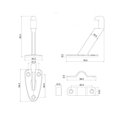 thumbnail image 2 of Handrail Bracket - Oil Rubbed Bronze, 2 of 2