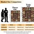 thumbnail image 4 of Book Lovers Gifts Blanket Librarian Gifts Throw Blanket Book Club Gifts for Women Reading Lover Bookish Literary Gifts Ideas Best Bookworm Gifts on Birthday Christmas Graduation 60"x80", 4 of 6