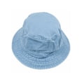 thumbnail image 2 of Top Headwear Chapeau Seau Design Lavé, Bleu Clair M/L, 2 of 2