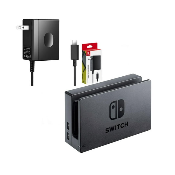 Base y cable de carga Nintendo Switch
