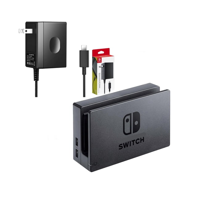 Base y cable de carga Nintendo Switch