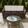 thumbnail image 5 of COEQINE Sofa Cover for 3 Cushion Couch, Stretch Spandex Fabric Couch Cushion Protector Soft Pet Sofa Cover Individual Furniture Protector for 3-Seater, Candy Cane Snowflake Black, 5 of 8